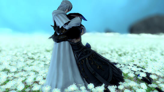 Deimos clings desperately to Themis in Ultima Thule, refusing to let go of him or let him fade after losing him so, so many times.